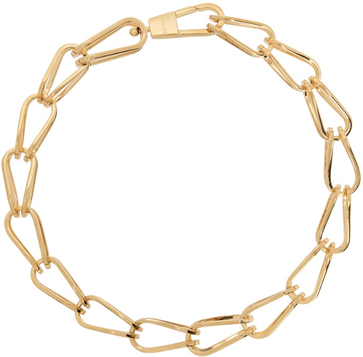 Photo: Dion Lee Gold Giant Cage Necklace