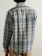 Polo Ralph Lauren - Checked Basketweave Cotton Shirt - Blue