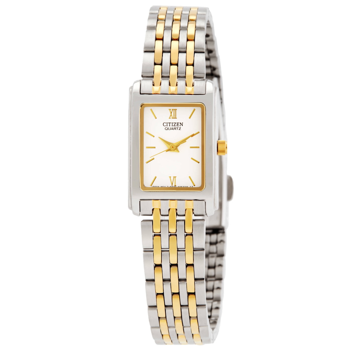 Citizen Quartz White Dial Two-tone Ladies Watch EJ5854-56A