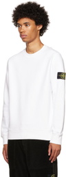 Stone Island White Patch Sweatshirt