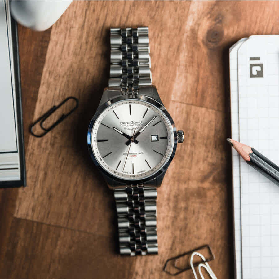 Bruno Sohnle Turin Quartz Silver Dial Unisex Watch 17-13226-242