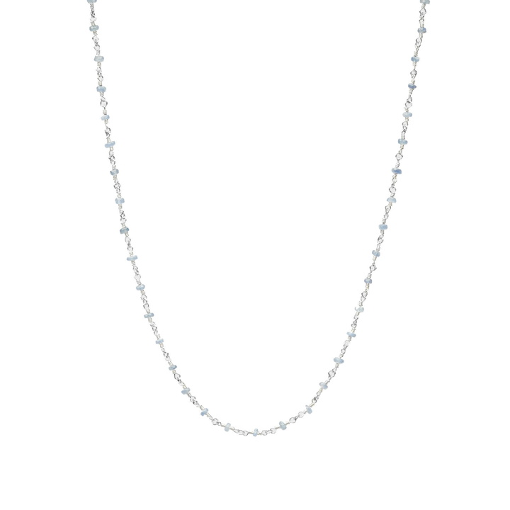 Photo: Pearls Before Swine Men's Taeus Necklace in Silver/Sapphire