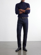 Canali - Cashmere Half-Zip Sweater - Blue