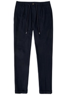 Aurélien Urban Stretch-cotton Trousers Navy