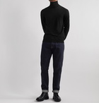 Incotex - Flexwool Rollneck Sweater - Black