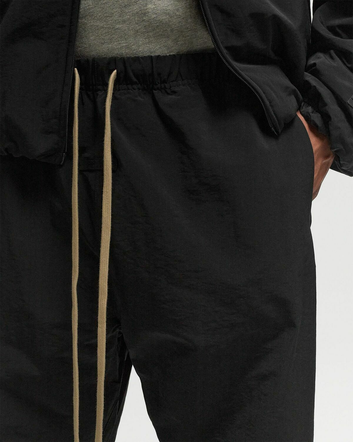 Fear Of God Essentials Military Nylon Trackpant Black Track Pants