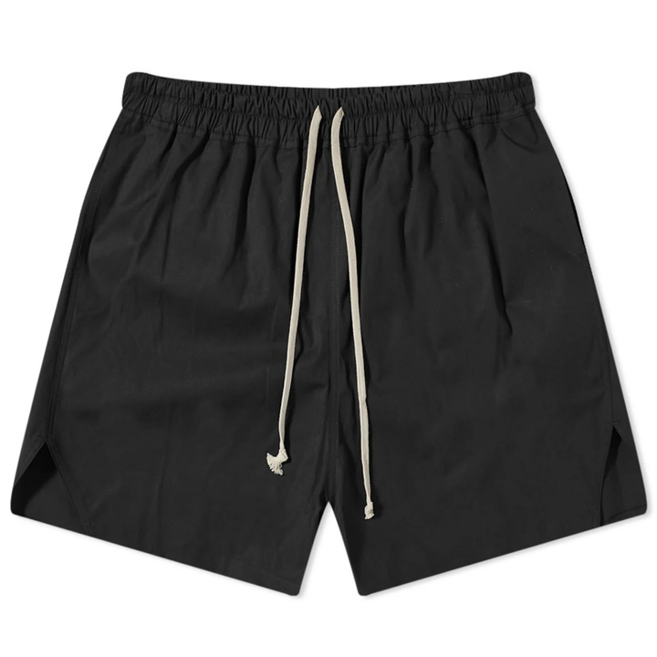 Photo: Rick Owens Men's Canvas Boxer Short in Black