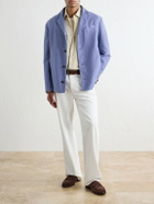 Barena - Cotton-Satin Blouson - Blue