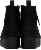 Clarks Originals Black Wallabee Craft Boots