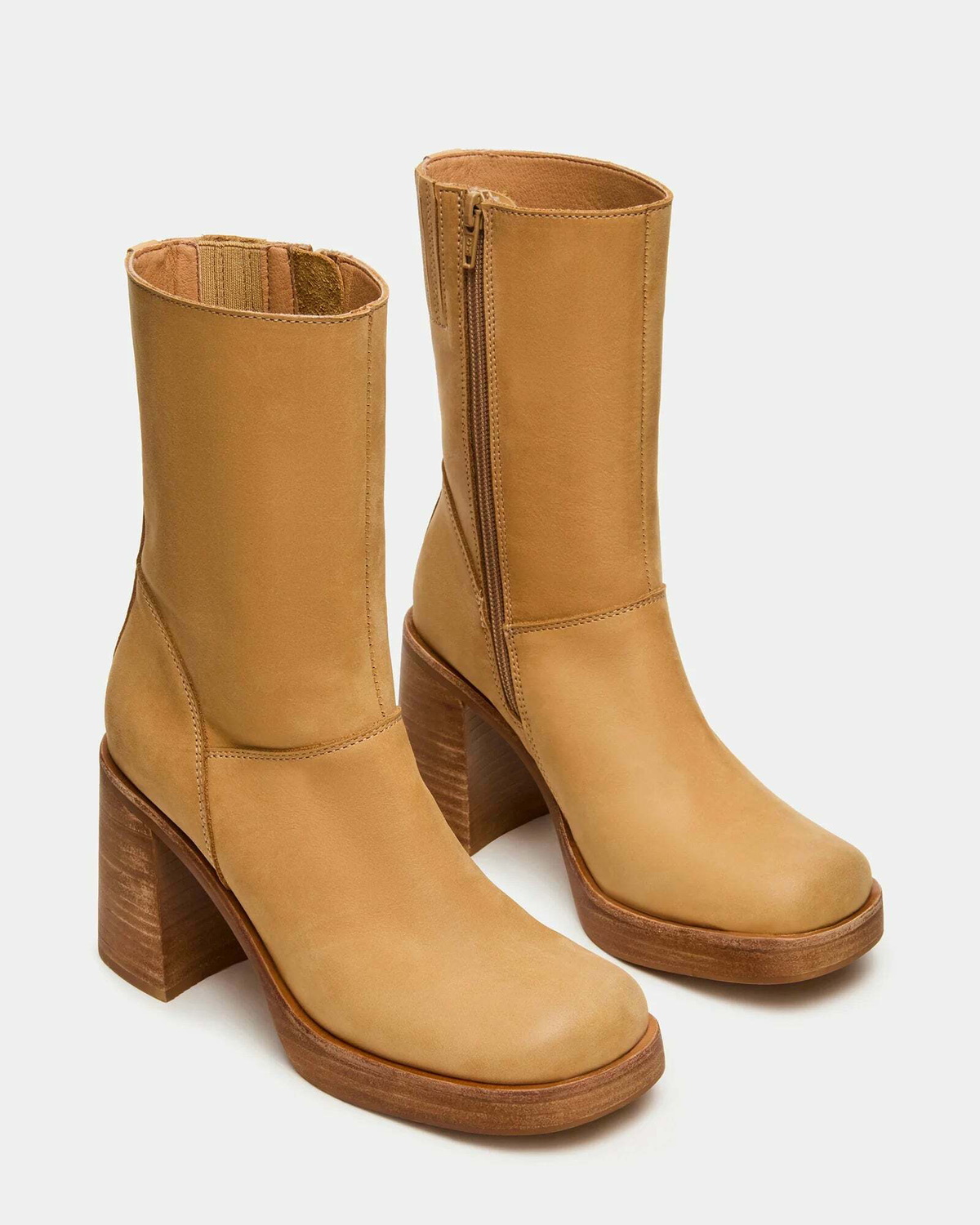 Steve Madden Fusion Booties in Natural