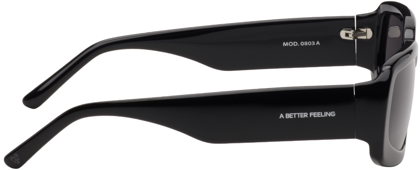 A BETTER FEELING Black Soto Sunglasses