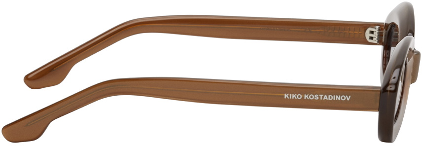 Kiko Kostadinov Brown Gwendolyn Sunglasses Kiko Kostadinov
