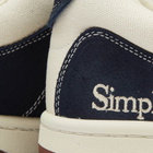 Simple Men's OS Suede Sneakers in Navy