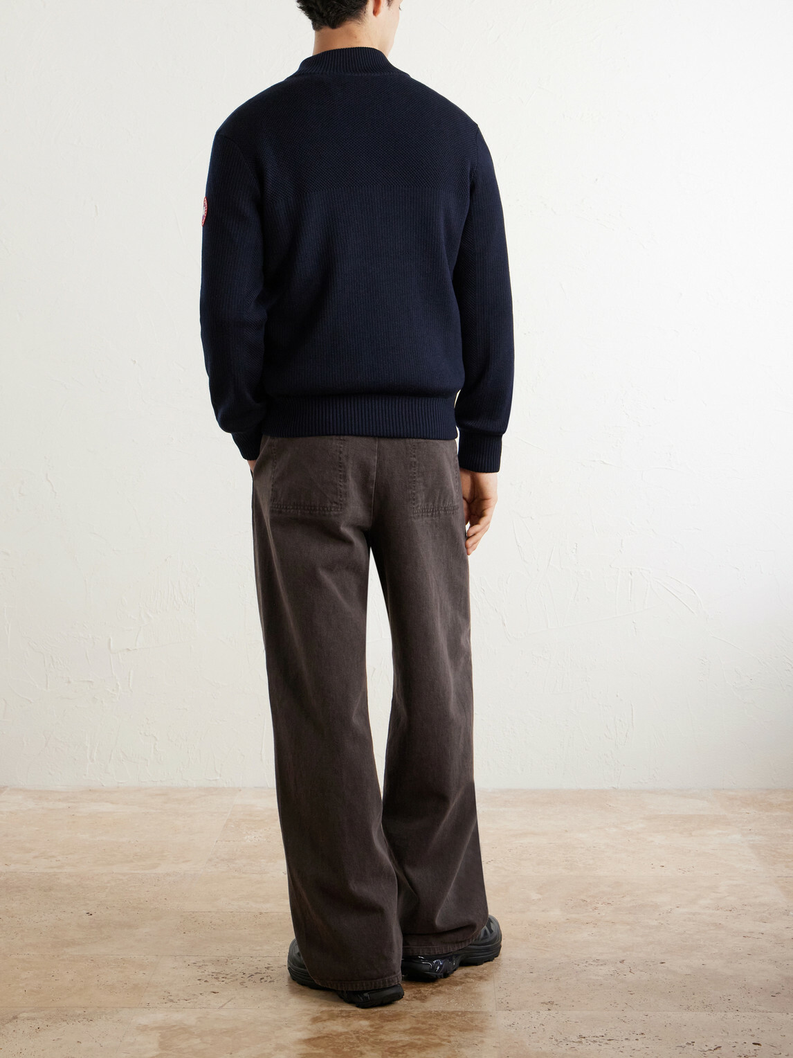 Canada Goose - HyBridge Slim-Fit Quilted Down Shell and Merino Wool Jacket - Blue