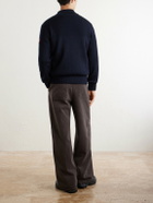 Canada Goose - HyBridge Slim-Fit Quilted Down Shell and Merino Wool Jacket - Blue
