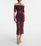 Rabanne Off-shoulder lace top