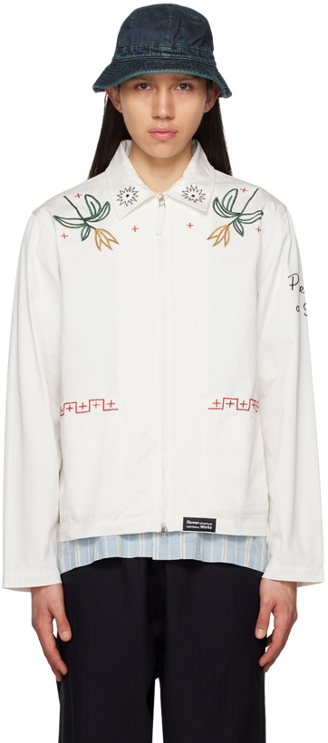 Photo: Universal Works White Flower Mountain Edition Ancramdale Jacket