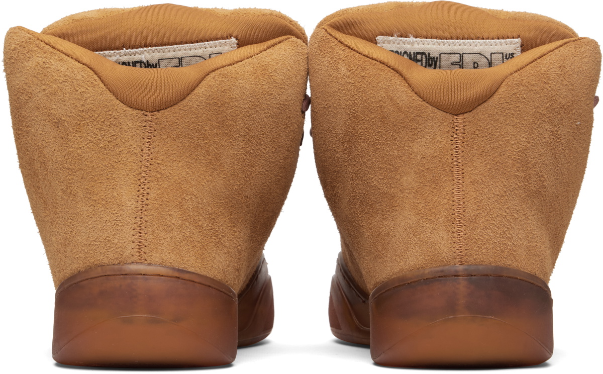 ERL Tan Vamp High Sneakers