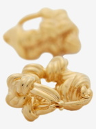 Bottega Veneta Gold-Plated Knot Hoop Earrings