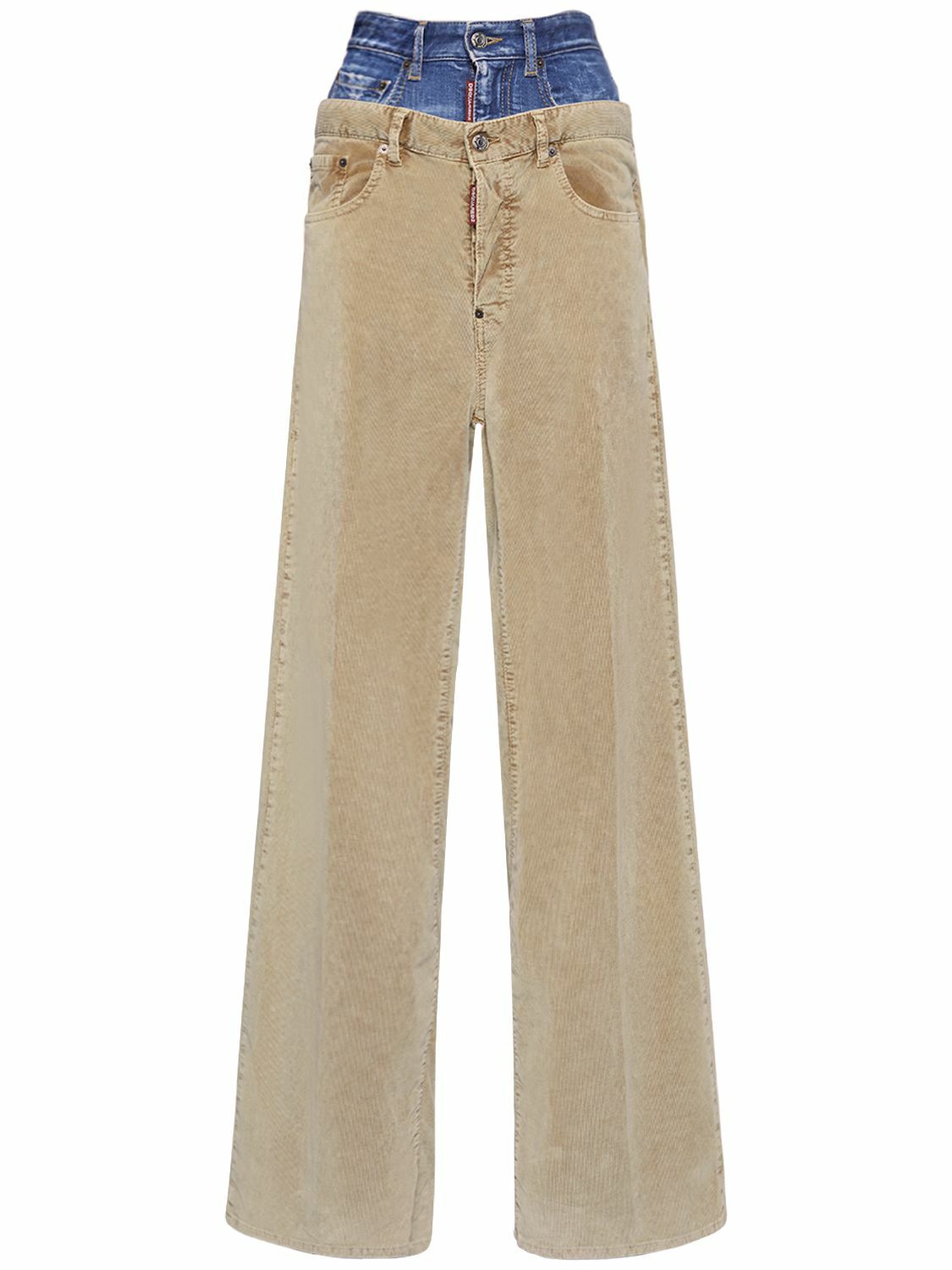 DSQUARED2 - Twin Pack Wide Corduroy Pants