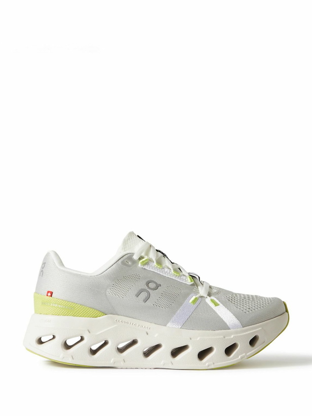 Photo: ON - Cloudeclipse Mesh Running Sneakers - Gray