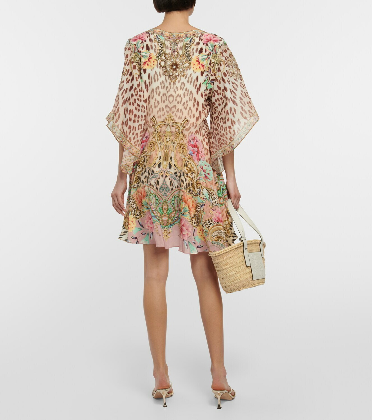 Camilla Queen Atlantis printed silk mini dress Camilla Camilla Queen Atlantis printed silk mini dress Camilla
