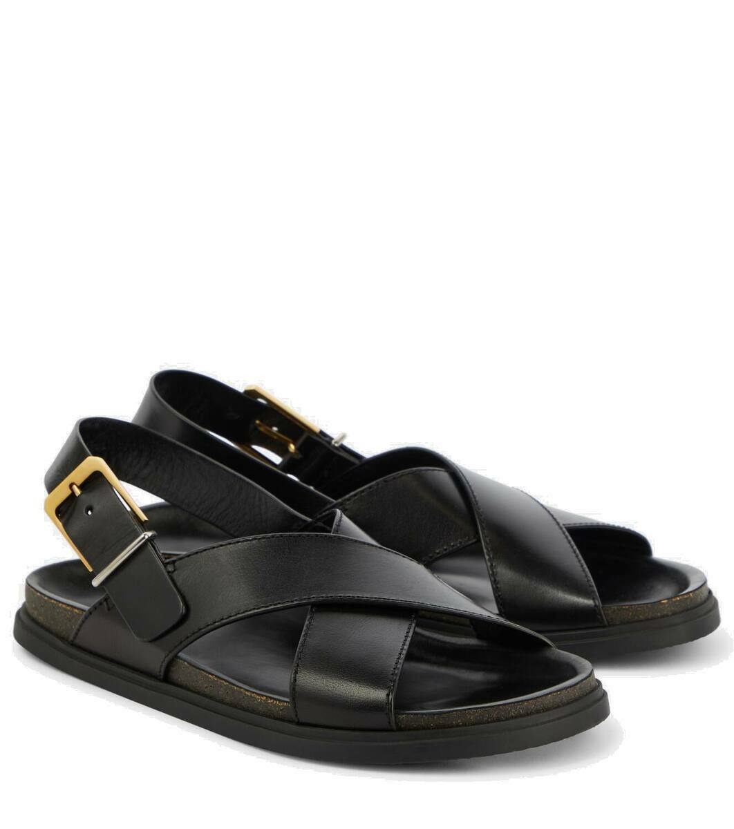 Photo: The Row Buckle leather sandals