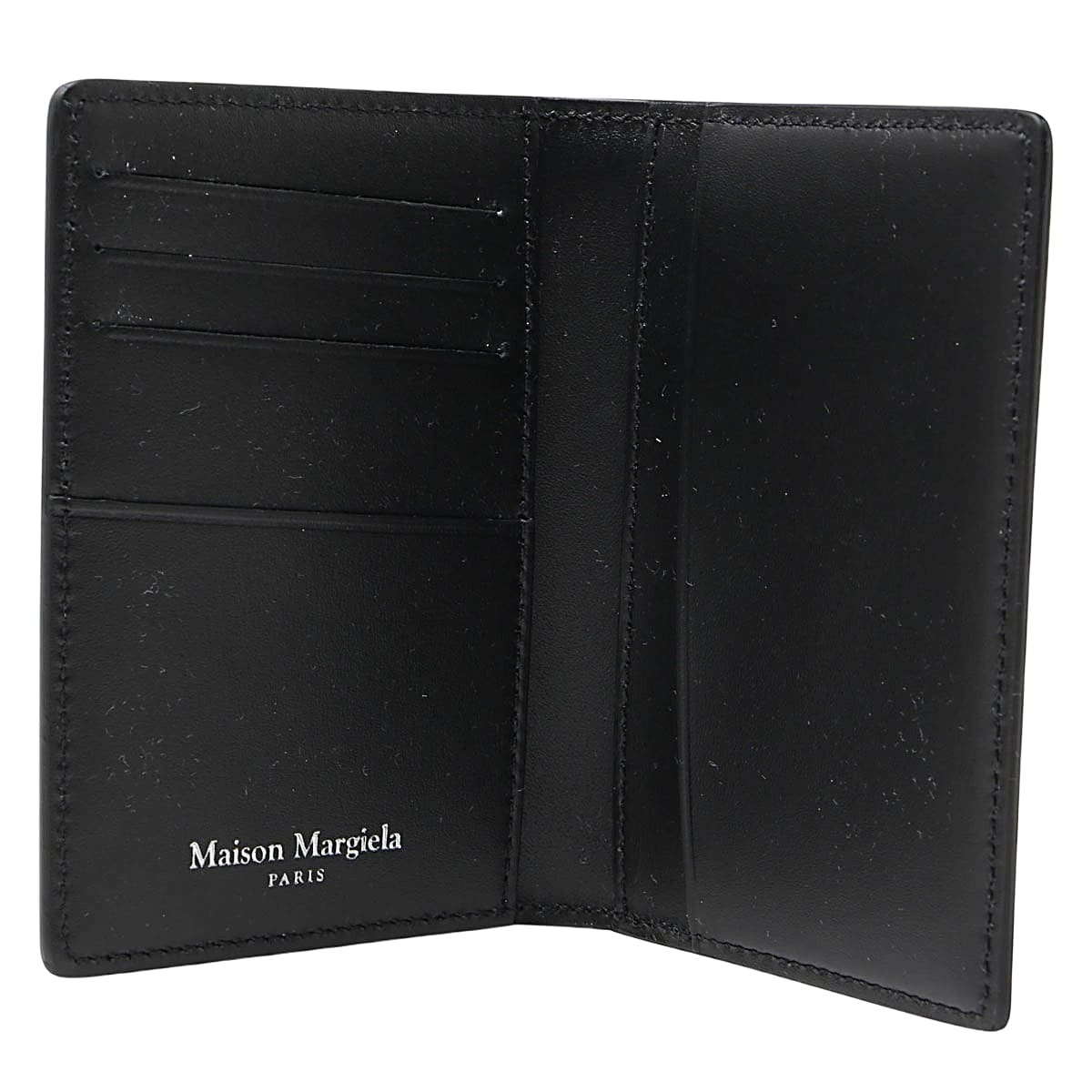 Maison Margiela Black Leather Wallet