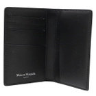 Maison Margiela Black Leather Wallet