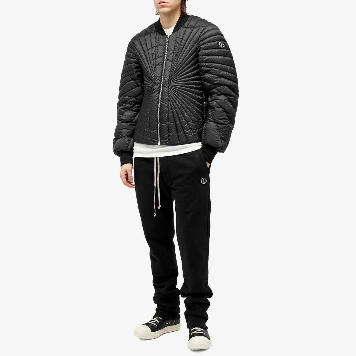 Rick Owens x Moncler Genius Berlin Drawsting Pants in Black Rick Owens