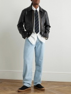 Paul Smith - Leather Blouson Jacket - Brown