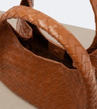 Bottega Veneta Campana Intrecciato Medium leather shoulder bag