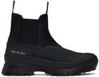 Common Projects Black Hiker Chelsea Boots