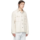 Acne Studios Off-White Twill Vented Jacket