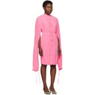 Burberry Pink Silk Joyce Dress
