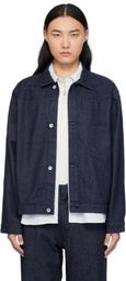 nanamica Indigo Short Denim Jacket