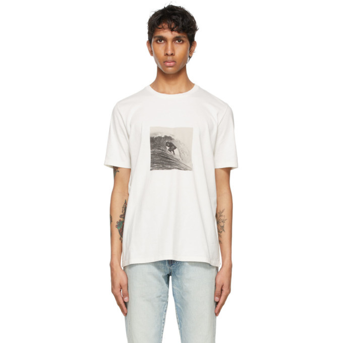 Photo: Saint Laurent Off-White Surfer T-Shirt