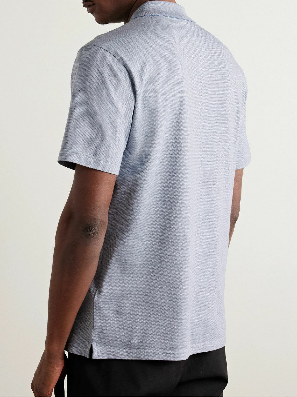Peter Millar - Barnes Stretch-Cotton and Modal-Blend Polo Shirt - Blue