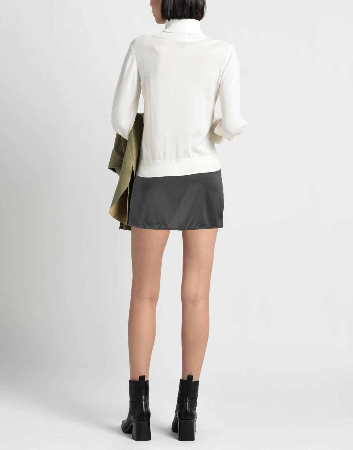 Jijil Womens Mini skirt in Black