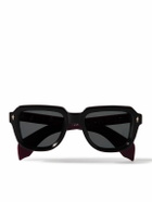 Jacques Marie Mage - Hopper Goods Taos Square-Frame Acetate and Silver-Tone Sunglasses