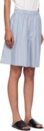 Baserange Blue Claude Shorts
