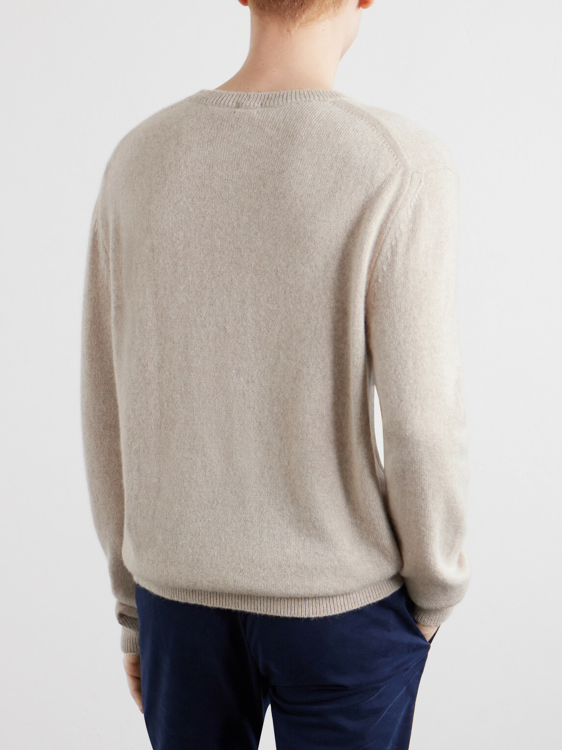 Massimo Alba - Ares Cashmere and Alpaca-Blend Sweater - Neutrals