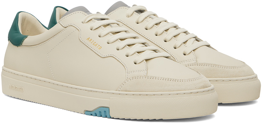 Axel Arigato Beige Blue Clean 180 Sneakers