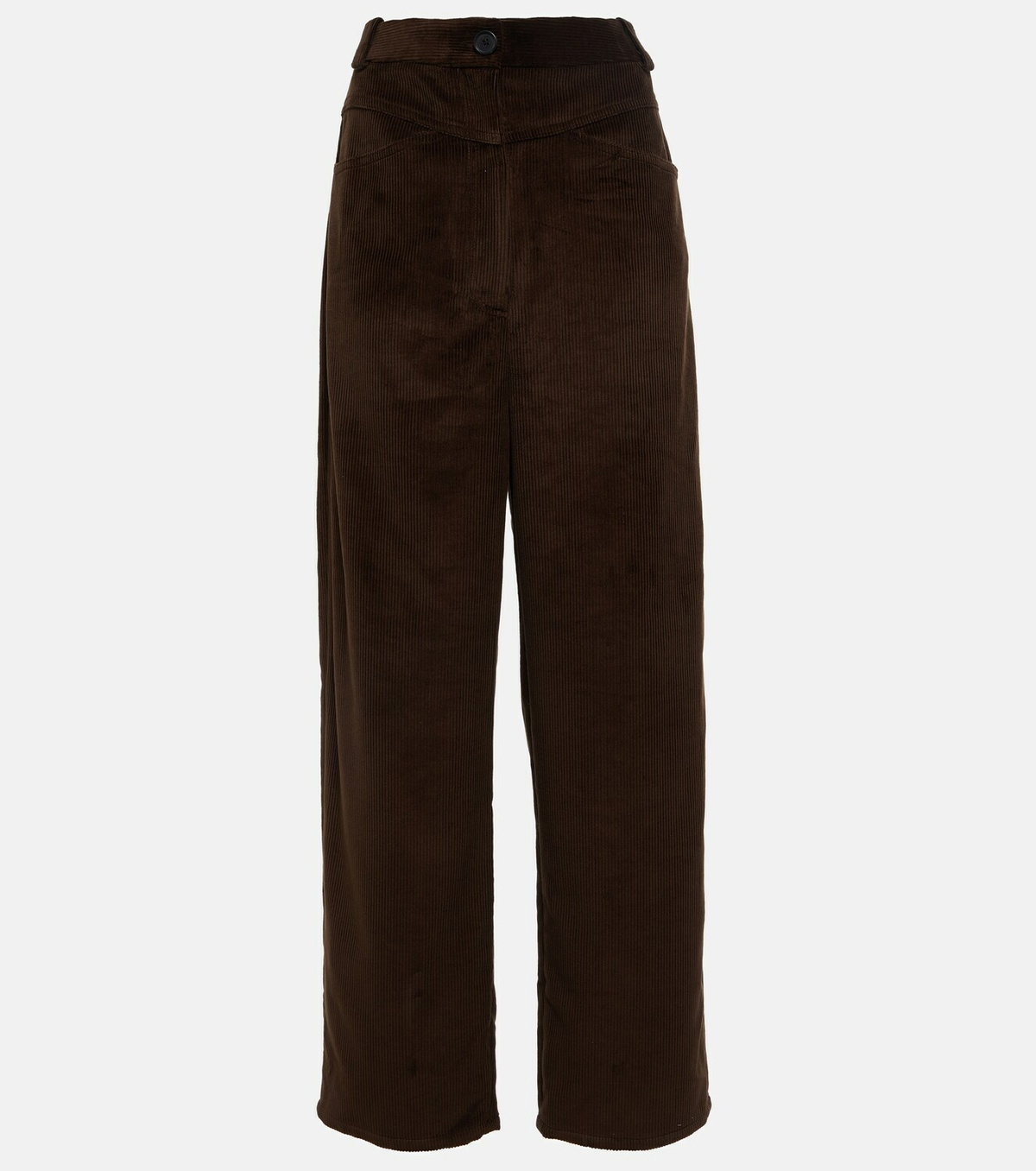 Khaite - Preen low-rise wide-leg corduroy pants Khaite Khaite - Preen low-rise wide-leg corduroy pants Khaite