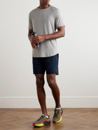 Lululemon - License To Train Slim-Fit Stretch Recycled-Piqué Drawstring Shorts - Blue