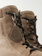 Moncler - Peak Path Suede Lace-Up Boots - Brown