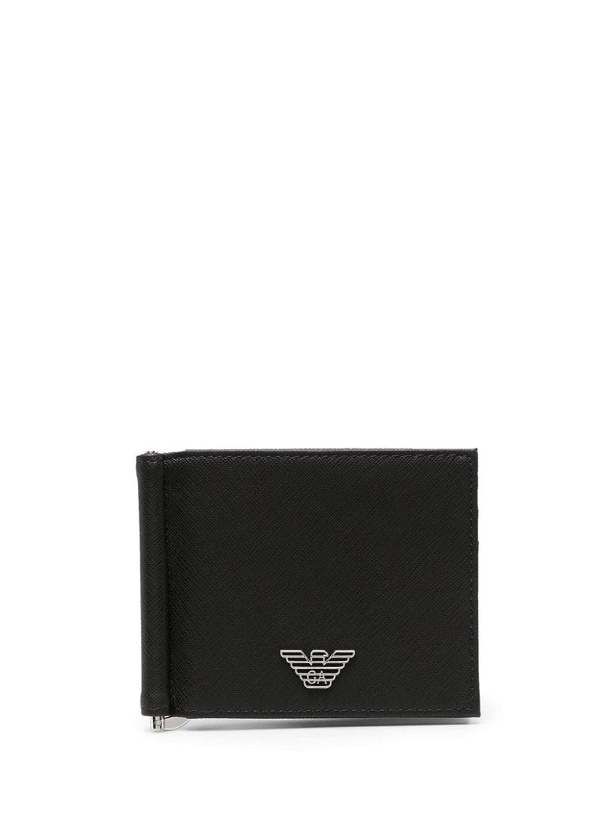 Photo: EMPORIO ARMANI - Leather Compact Wallet