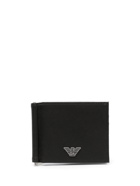 EMPORIO ARMANI - Leather Compact Wallet