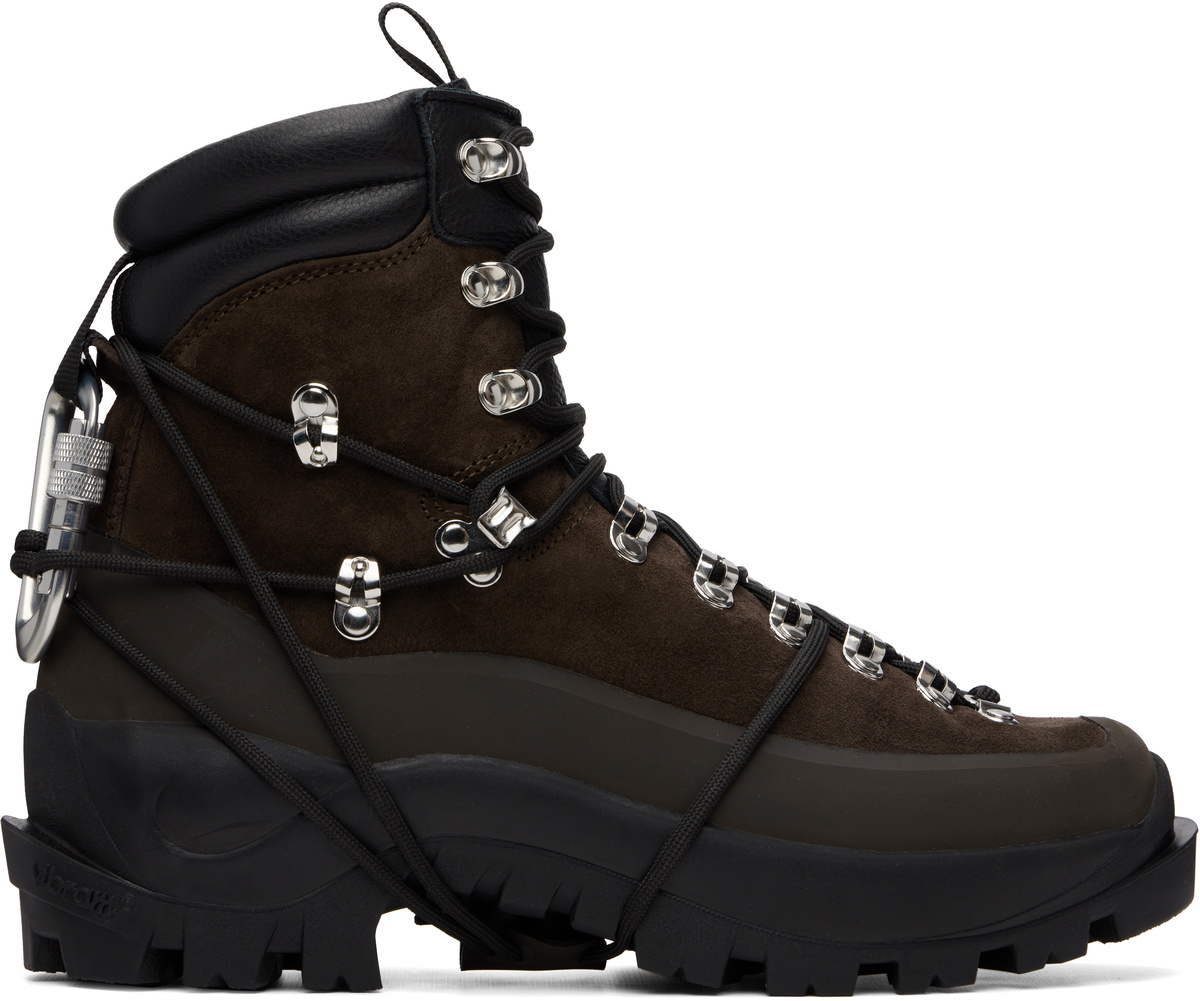HELIOT EMIL Black Hiking Boots Heliot Emil