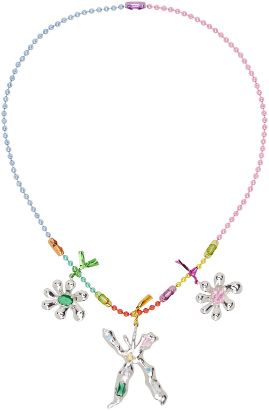 Photo: Collina Strada Multicolor Gemstone Mariposa Necklace